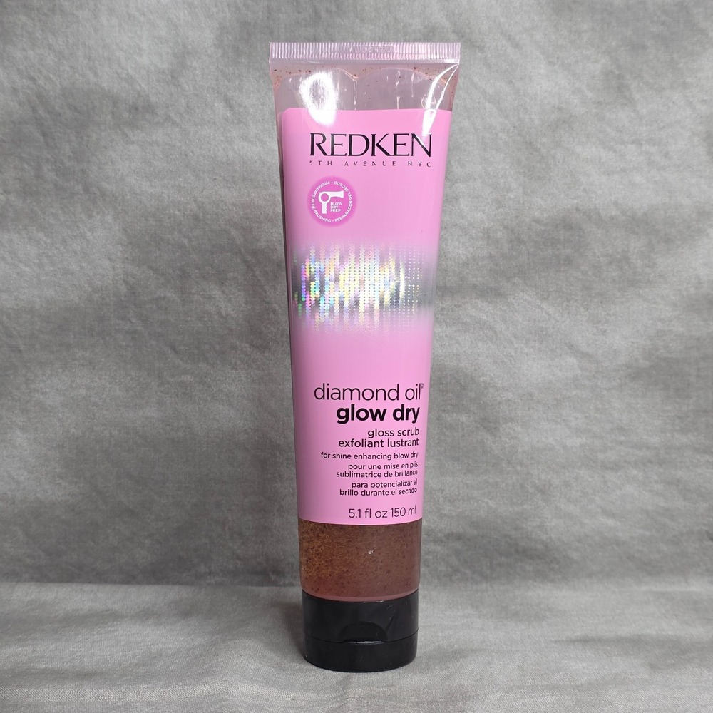 REDKEN Diamond Oil Glow‎ Dry Gloss Scrub 5.1 oz